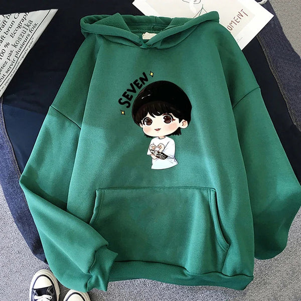 Elegance Woman JungKook Yedi Hoodie