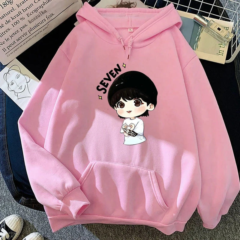 Elegance Woman JungKook Yedi Hoodie