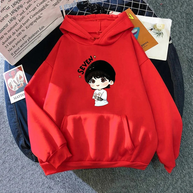 Elegance Woman JungKook Yedi Hoodie