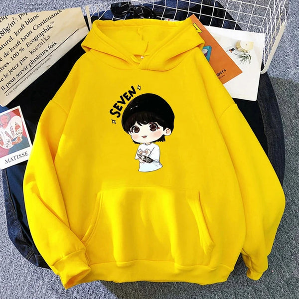 Elegance Woman JungKook Yedi Hoodie